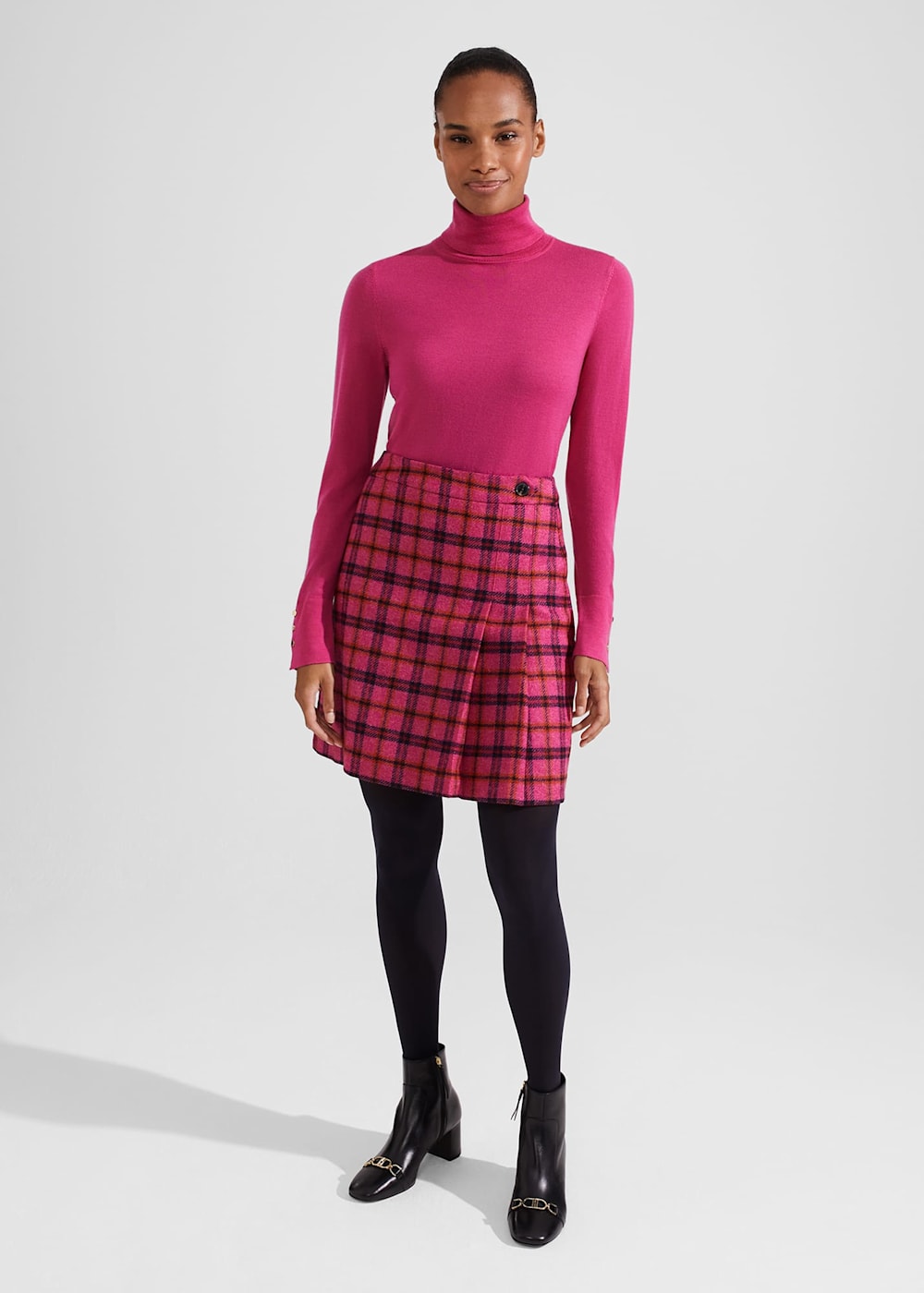 Plaid wool skirt near me top