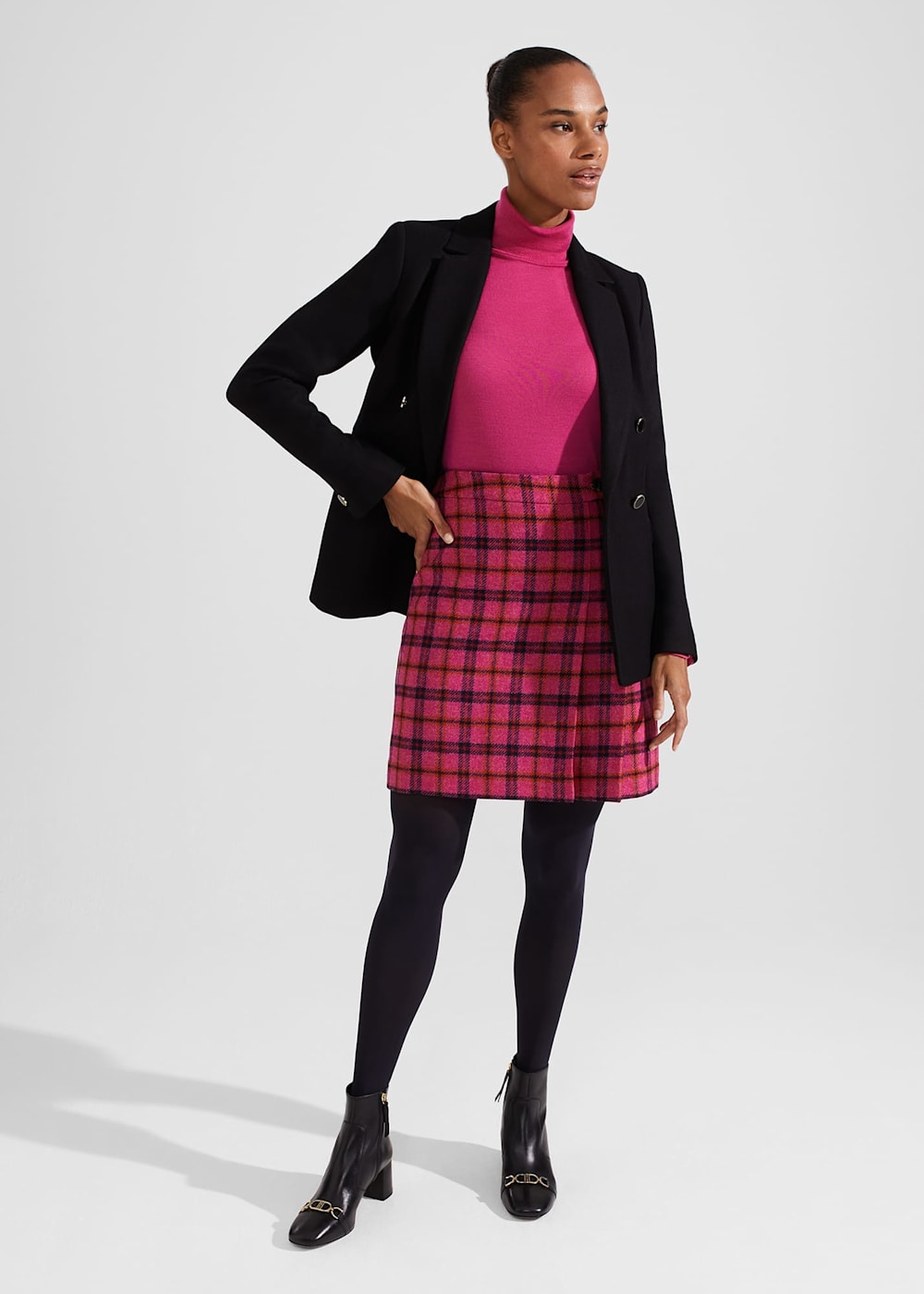 Leah Wool Skirt Hobbs UK