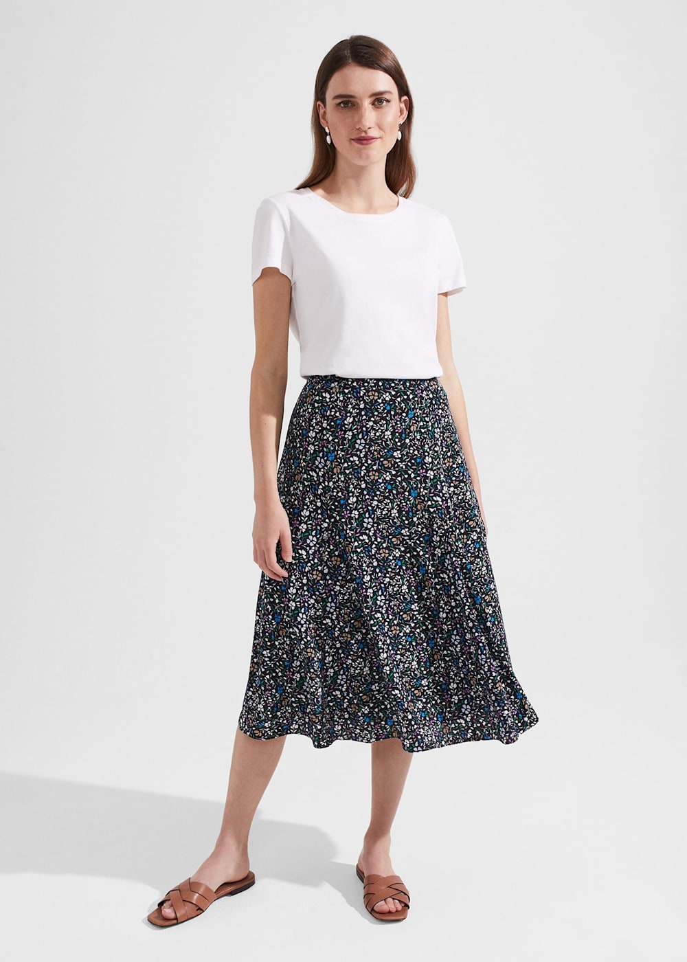 Anika Midi Skirt | Hobbs US |