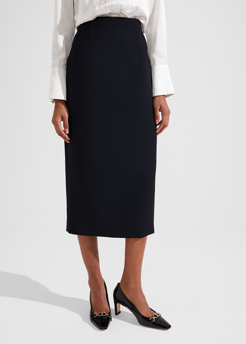 Wool pencil skirt uk cheap