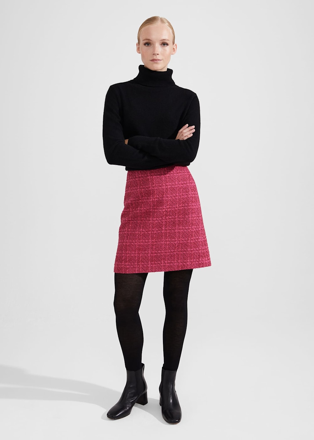 Ramona Tweed Skirt | Hobbs UK | Ramona Tweed Skirt | Hobbs UK |