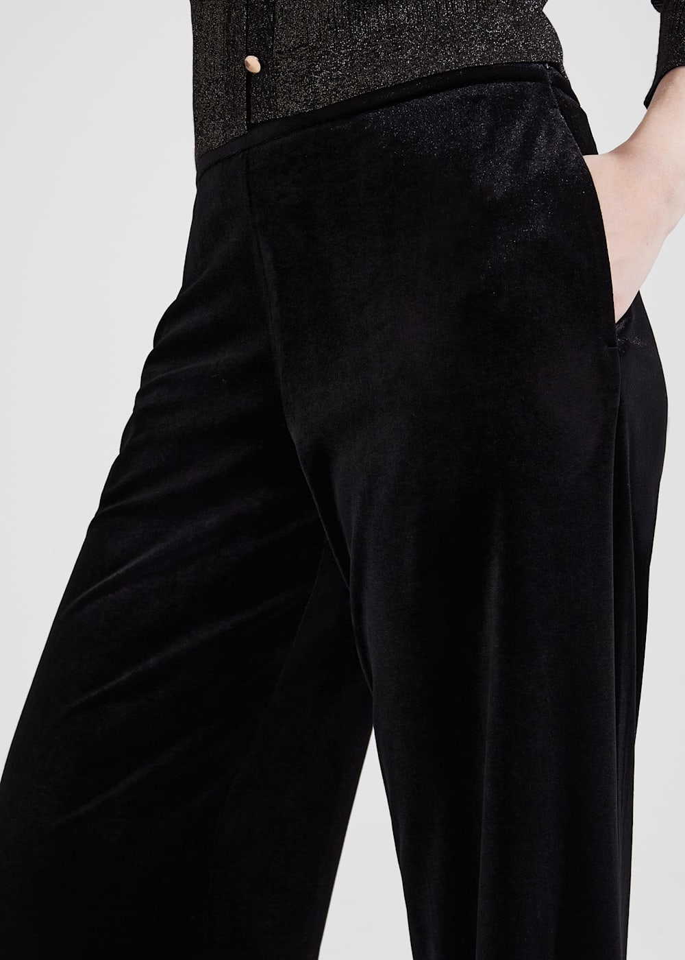 Viviene Velvet Pants | Hobbs US |