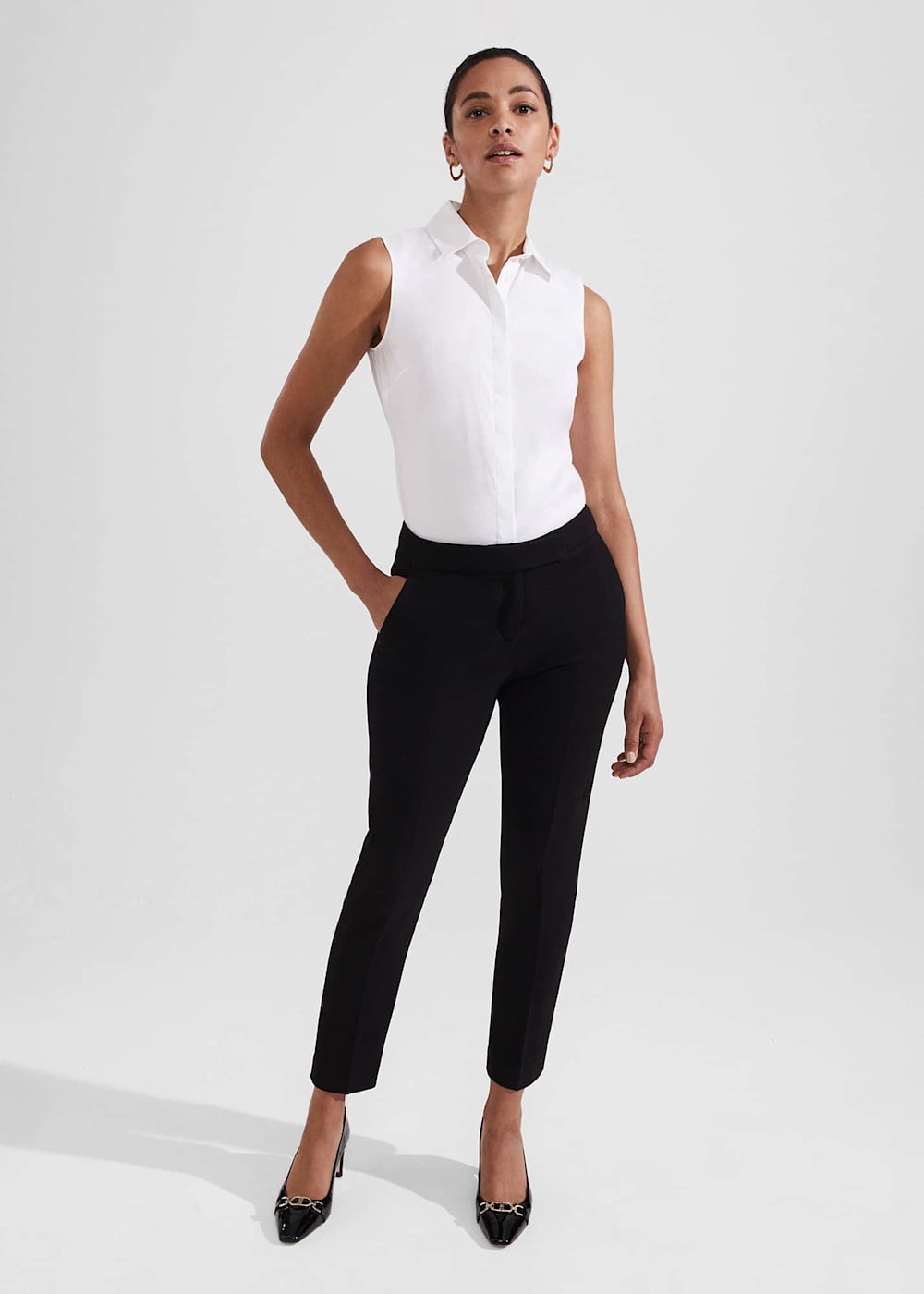 Petite trousers uk clearance