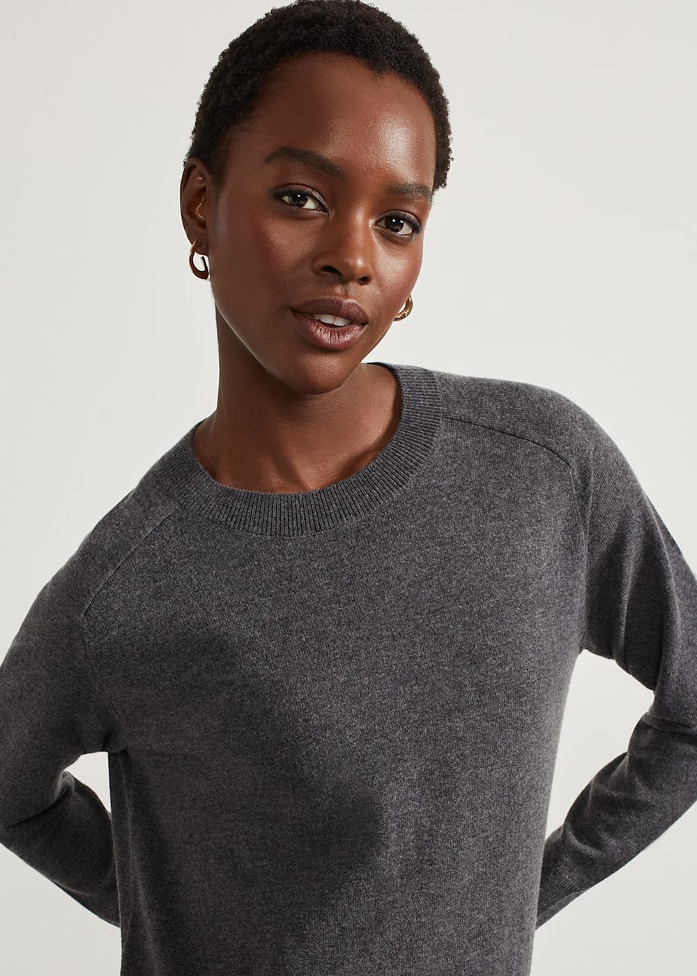 Geneva cashmere top