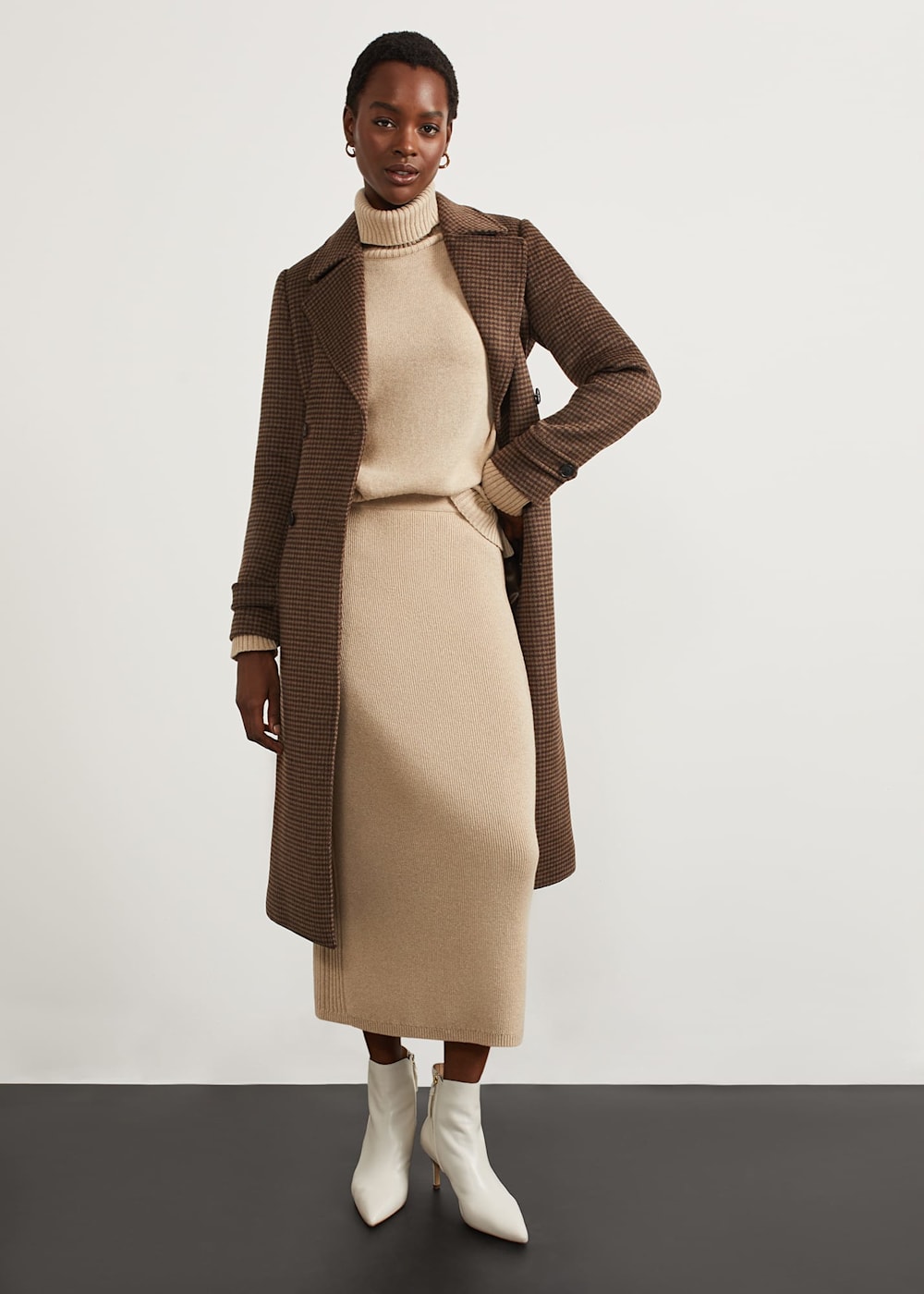 Cotton roll neck jumper online