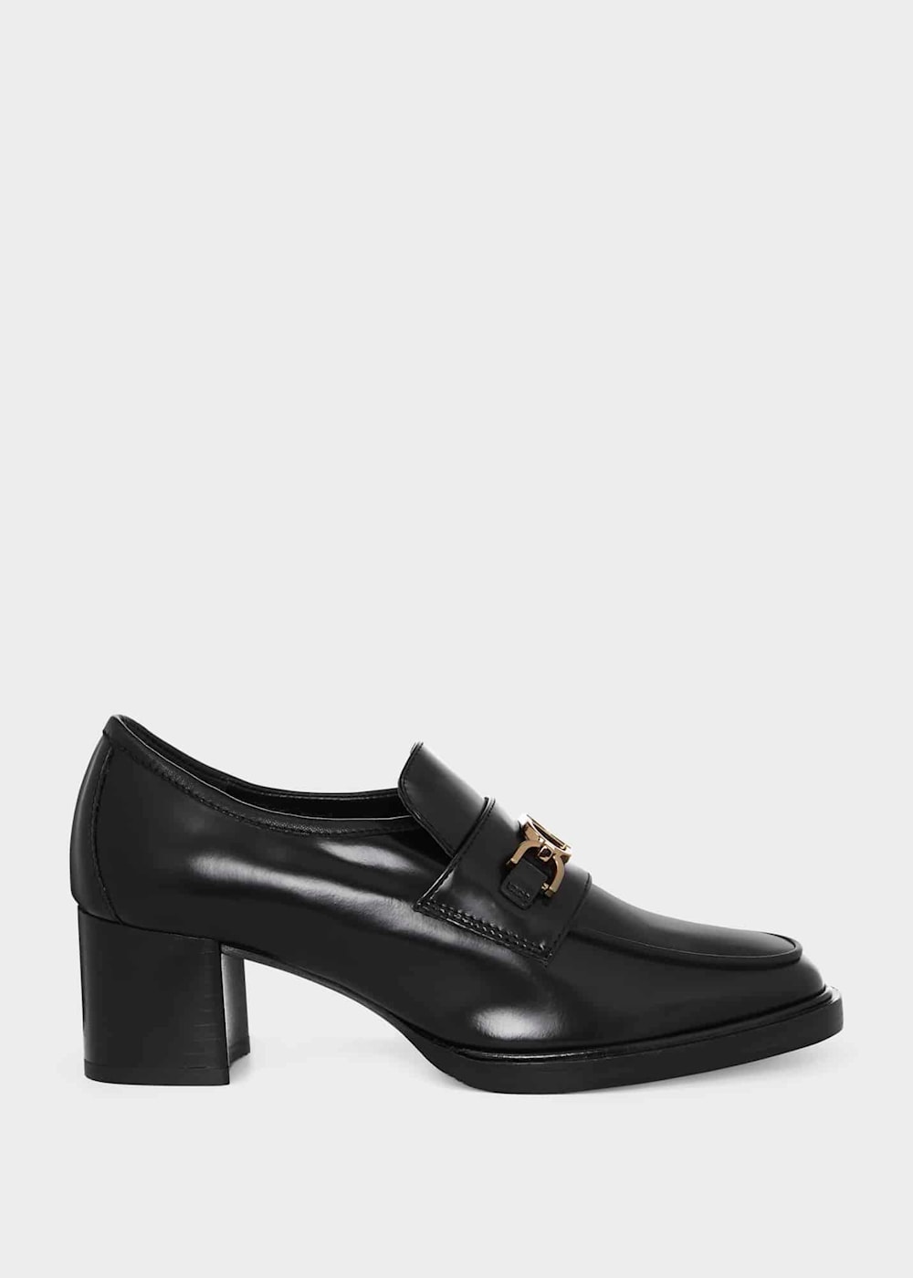 Hobbs black loafers on sale