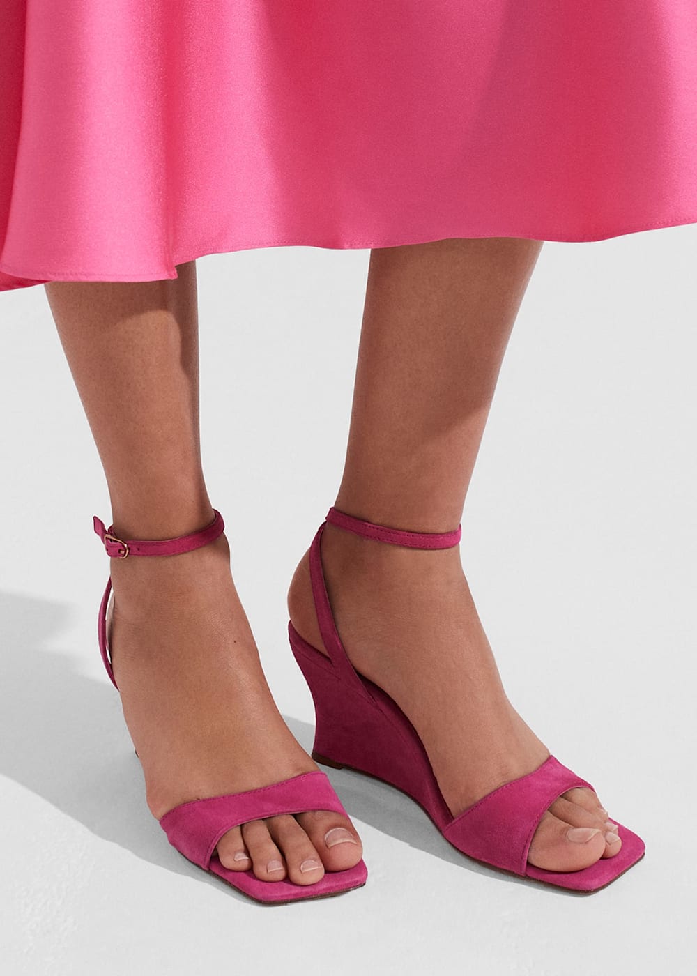 Pink wedges uk online