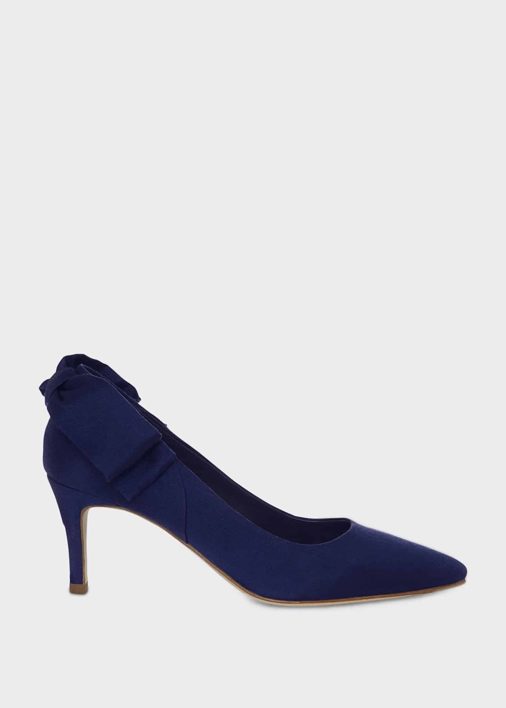 Bianca Silk Wool Court Shoes Hobbs UK