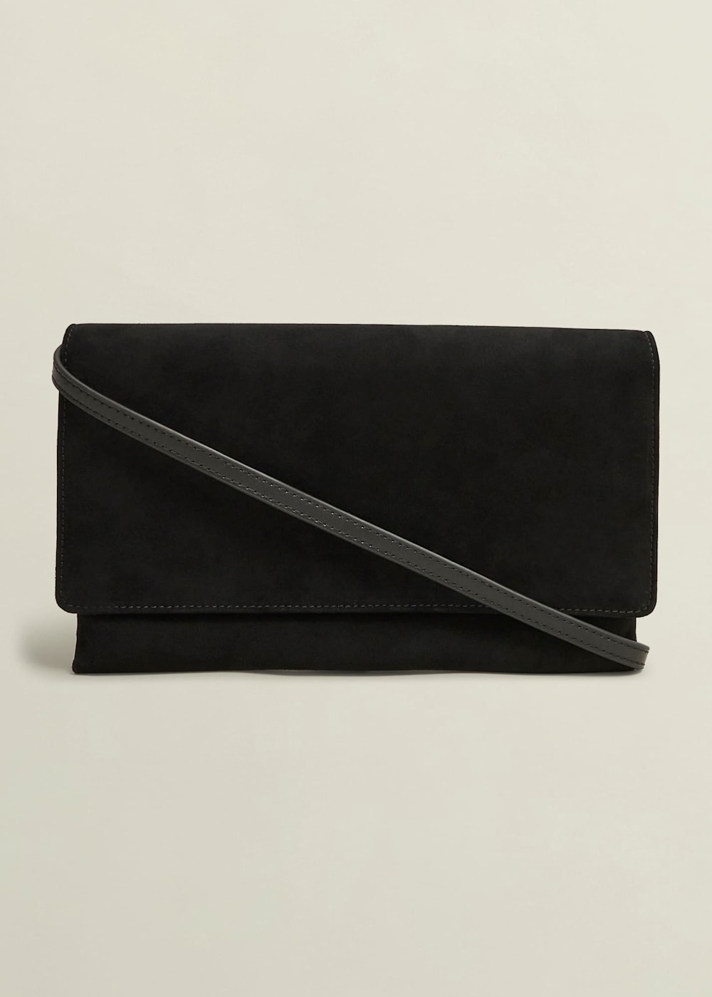 Renata Suede Clutch Bag Hobbs UK
