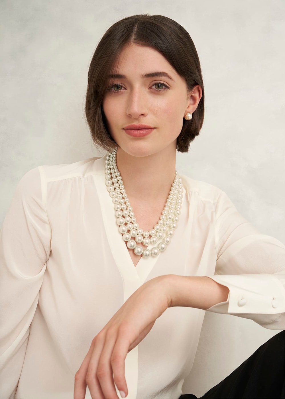 Hobbs pearl necklace discount