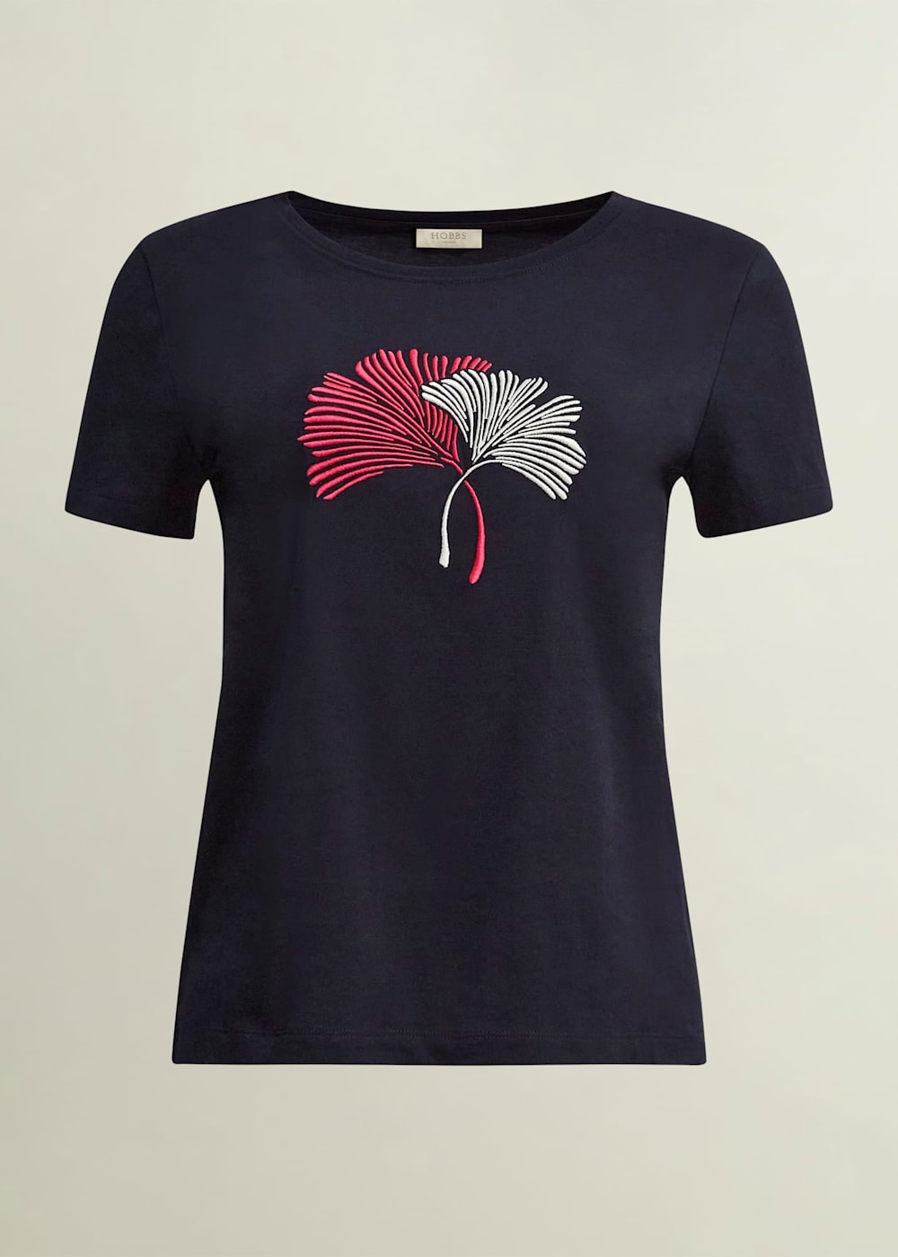Pixie Cotton Embroidered T-Shirt | Hobbs US |