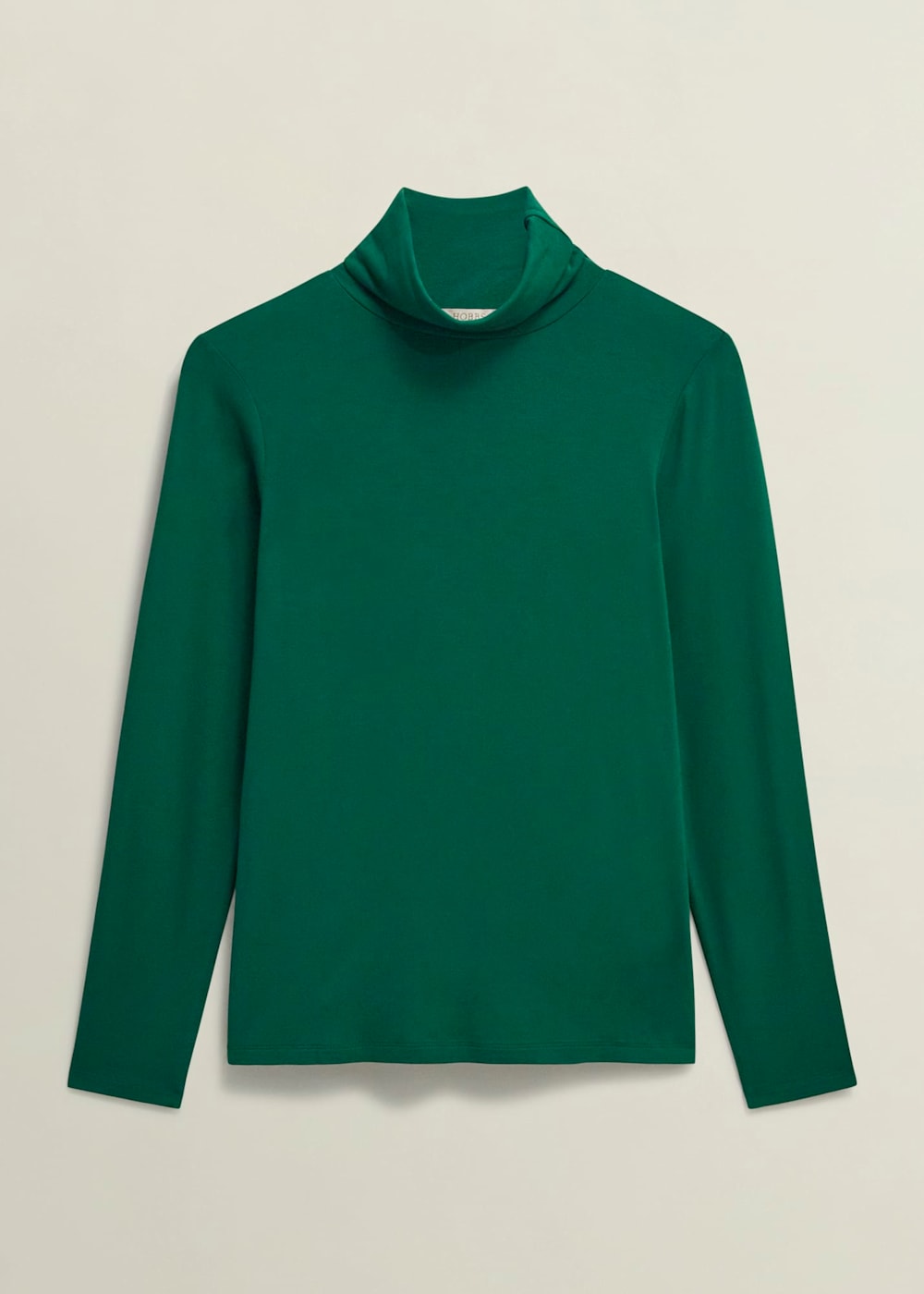 Green roll neck top sales