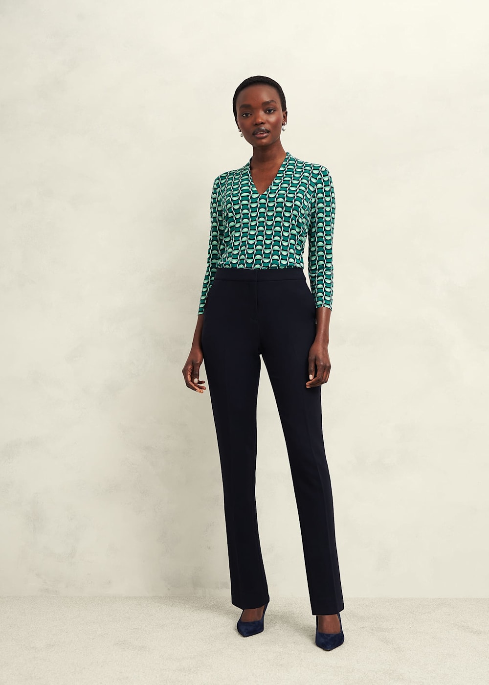 Hobbs Aimee Printed Top Hobbs Aimee Printed Top