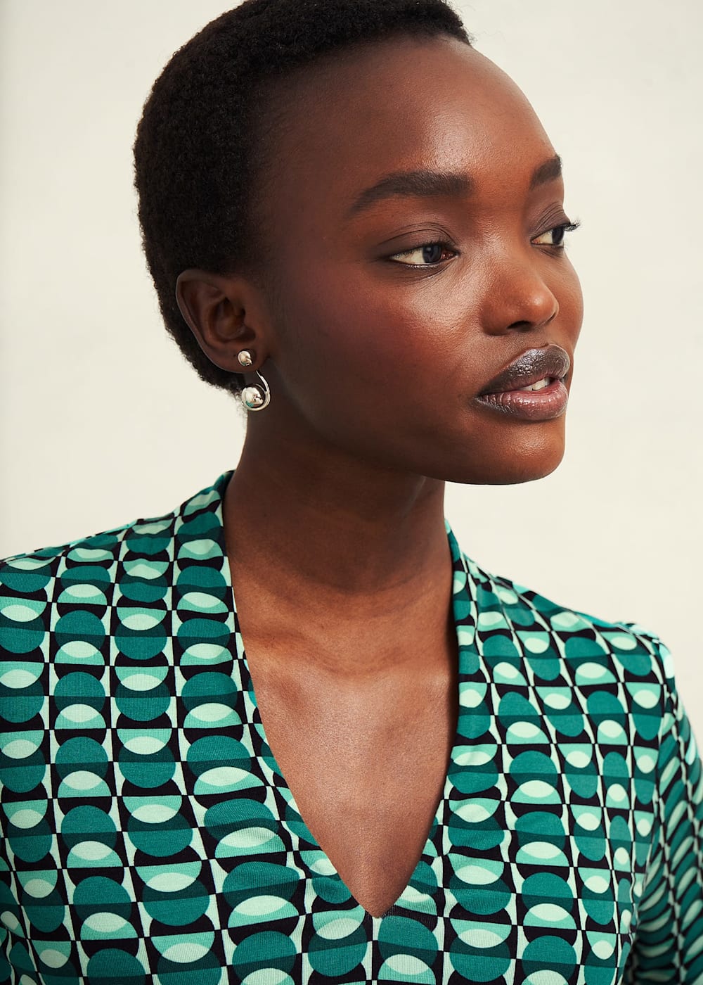 Aimee Printed Top | Hobbs US |