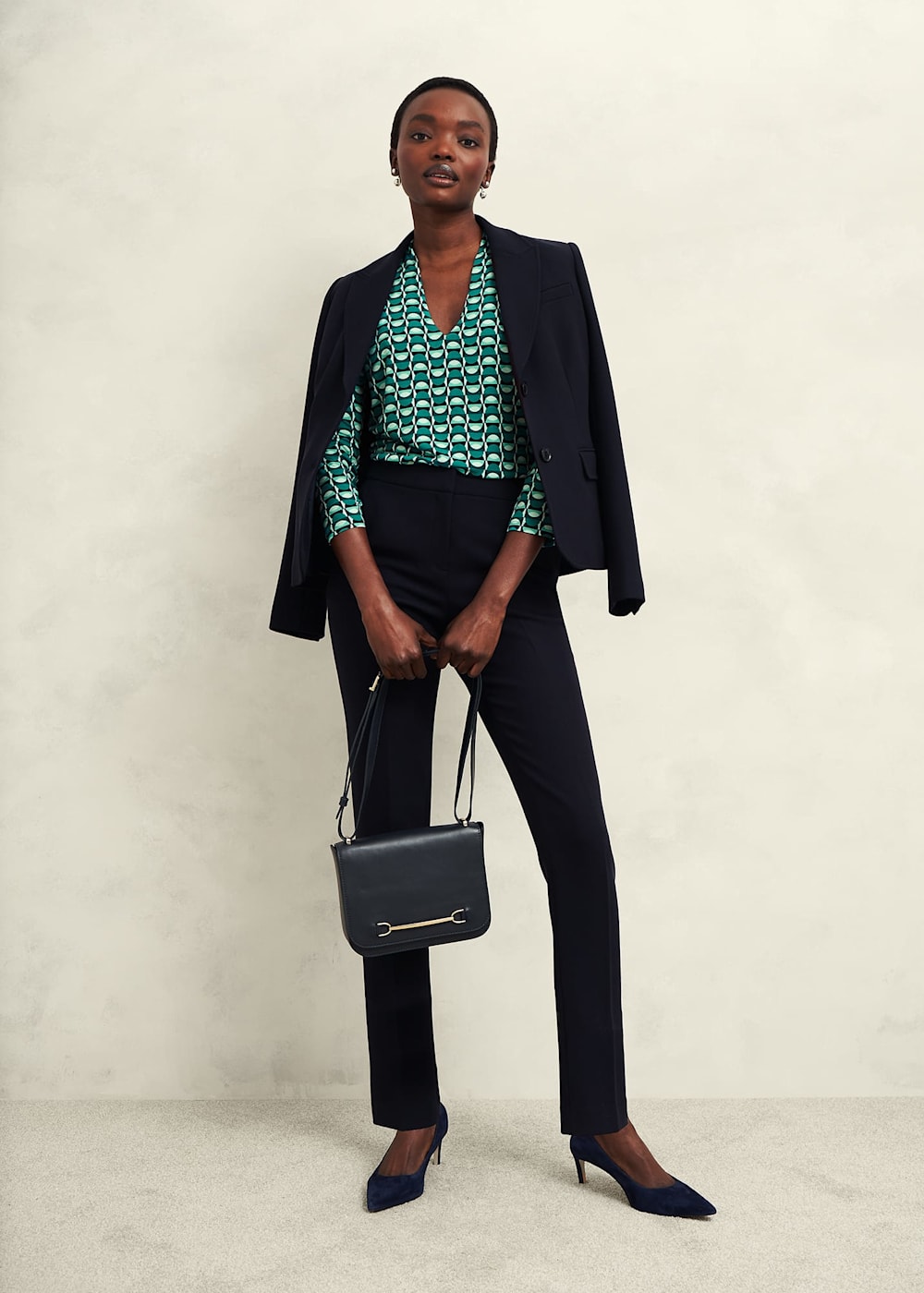 Aimee Printed Top | Hobbs US |