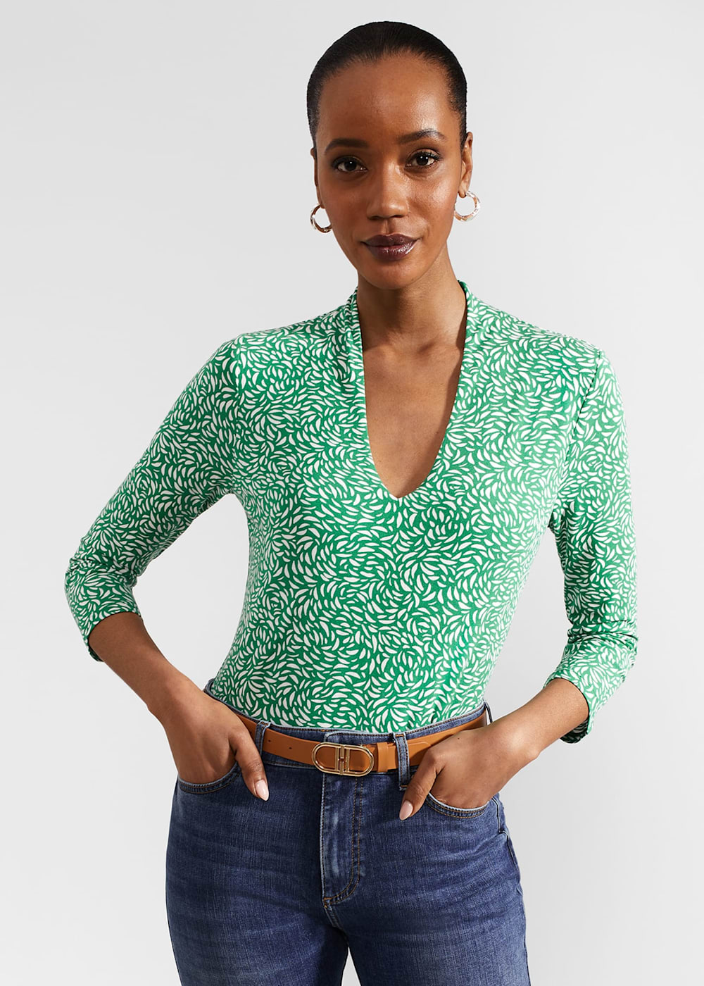 超美品の Aimee Printed | US Hobbs | Top トップス