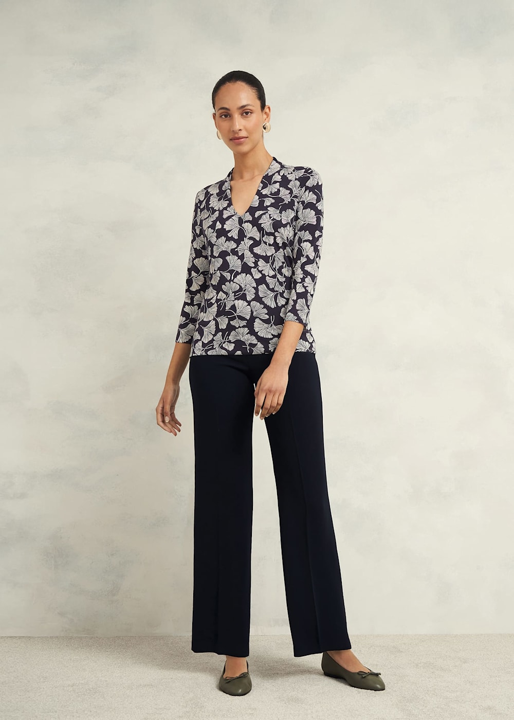 Hobbs Aimee Printed Top Hobbs Aimee Printed Top