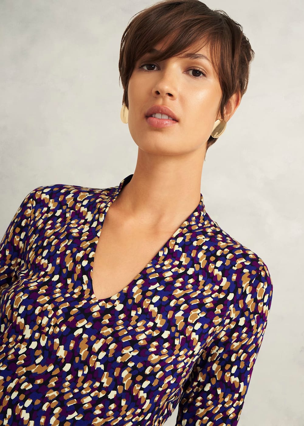 Aimee Printed Top | Hobbs US |