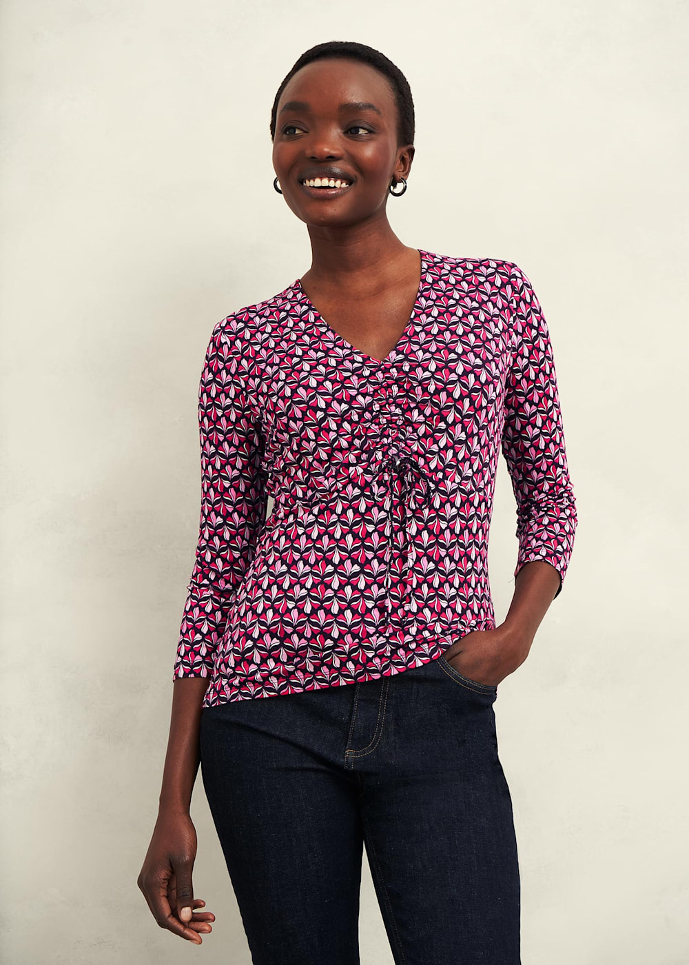 Simmy Printed Top | Hobbs US | Simmy Printed Top | Hobbs US |