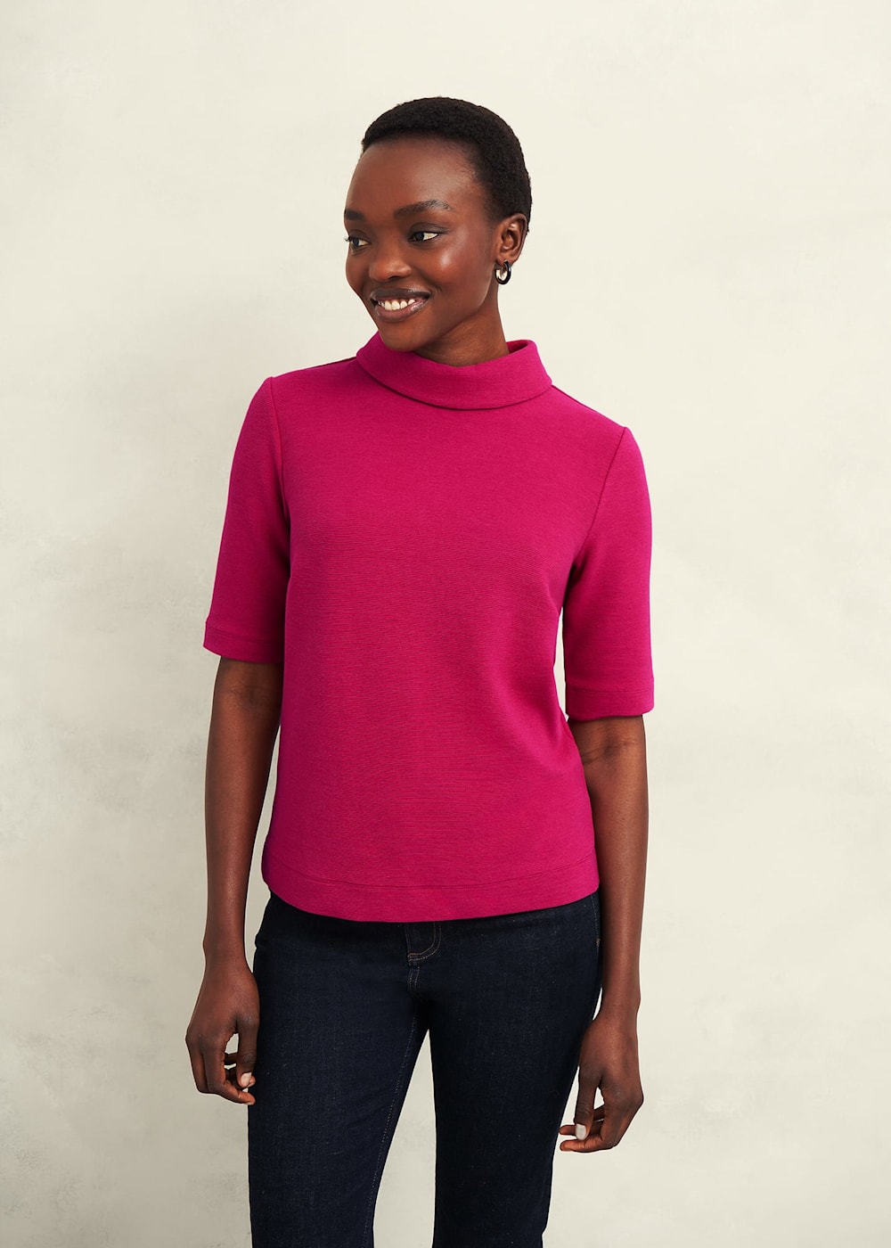Tali Textured Top | Hobbs US |