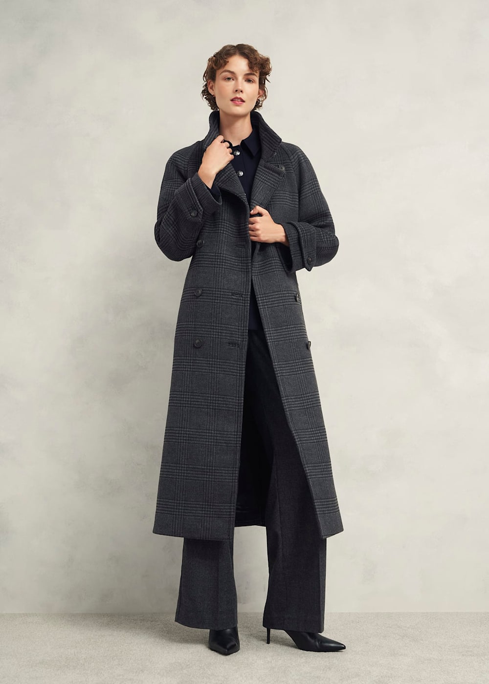 Peckworth Coat With Wool Hobbs UK