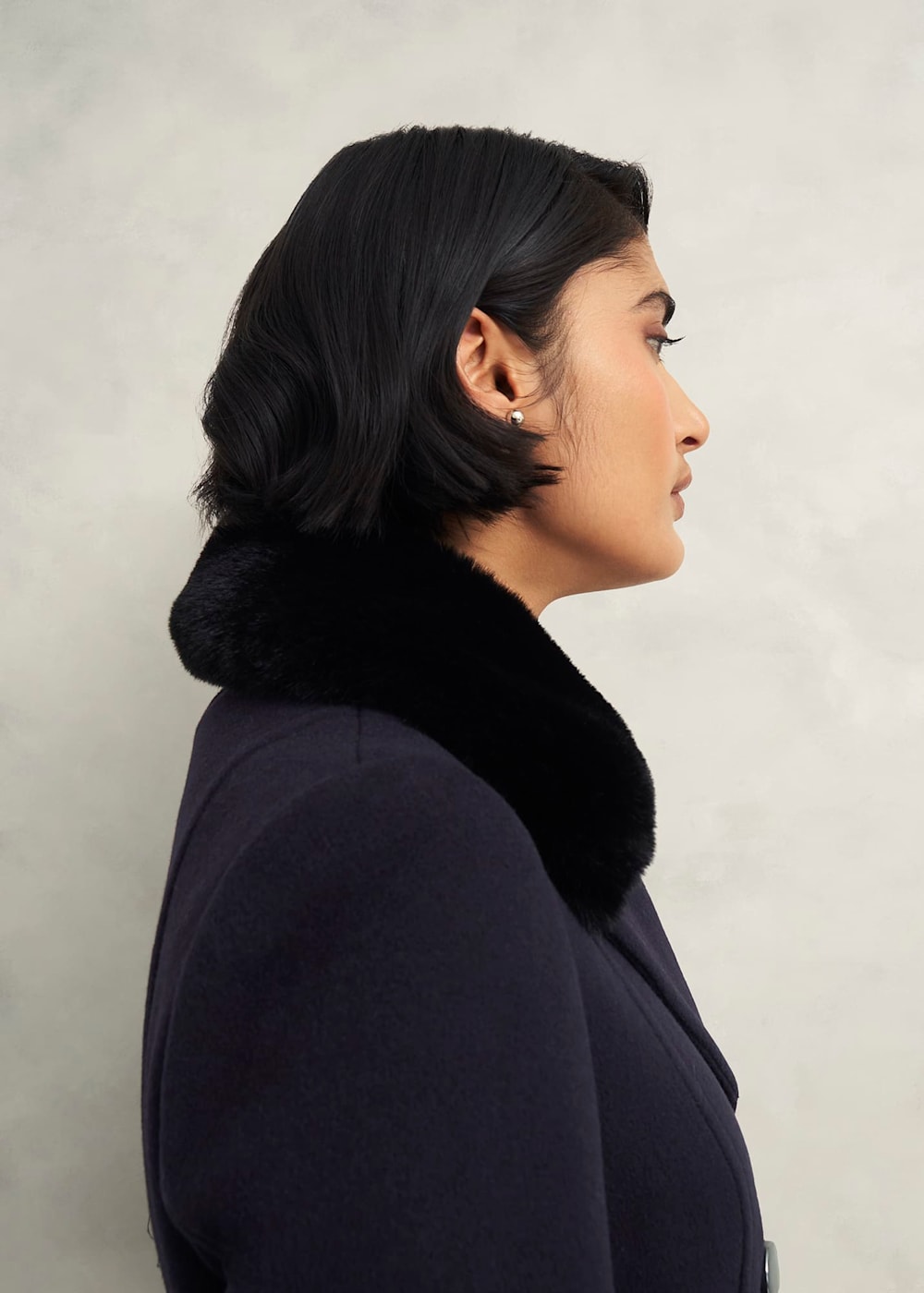 Marlene Wool Blend Coat | Hobbs US |