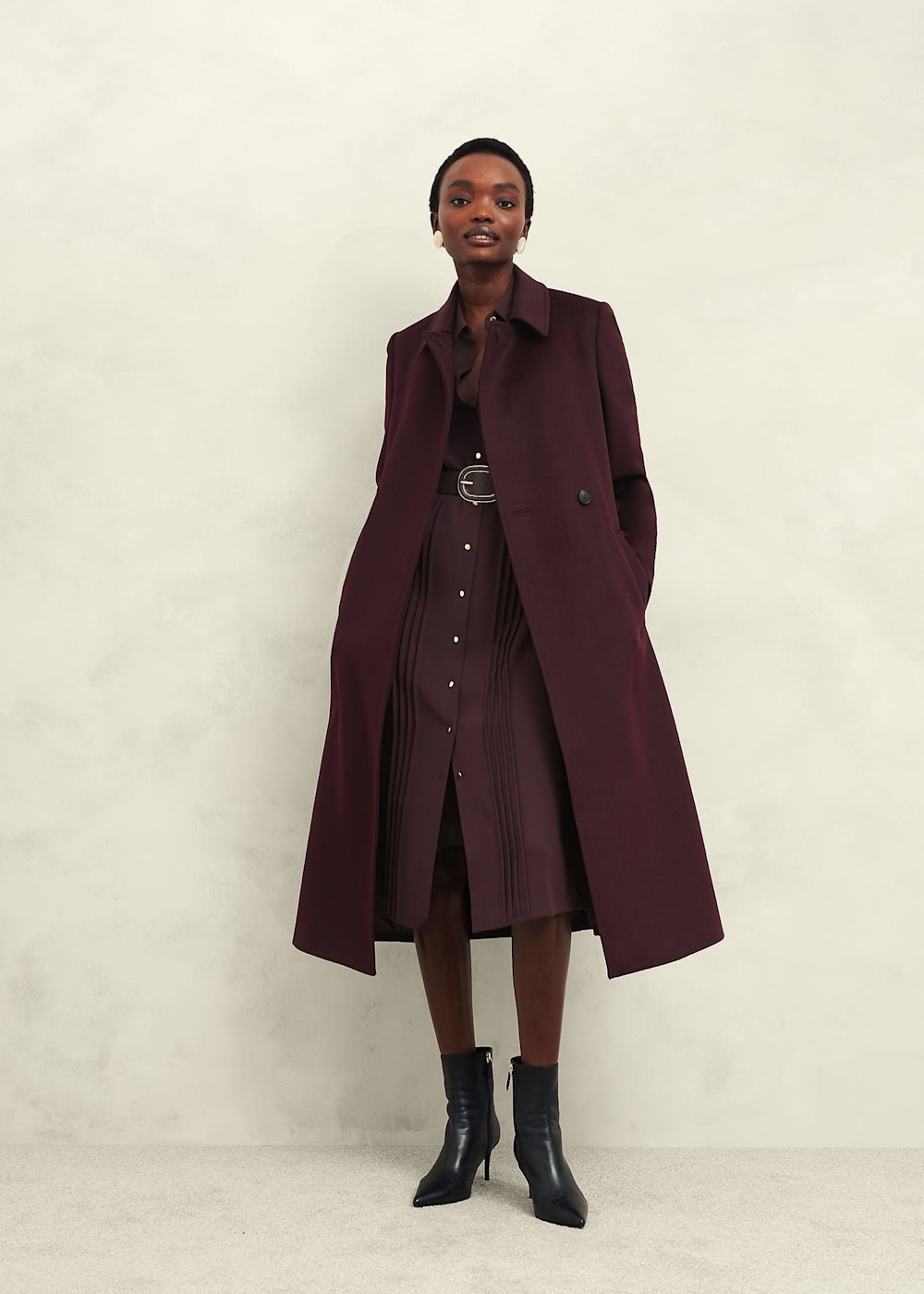 Livia Wool Coat Hobbs UK