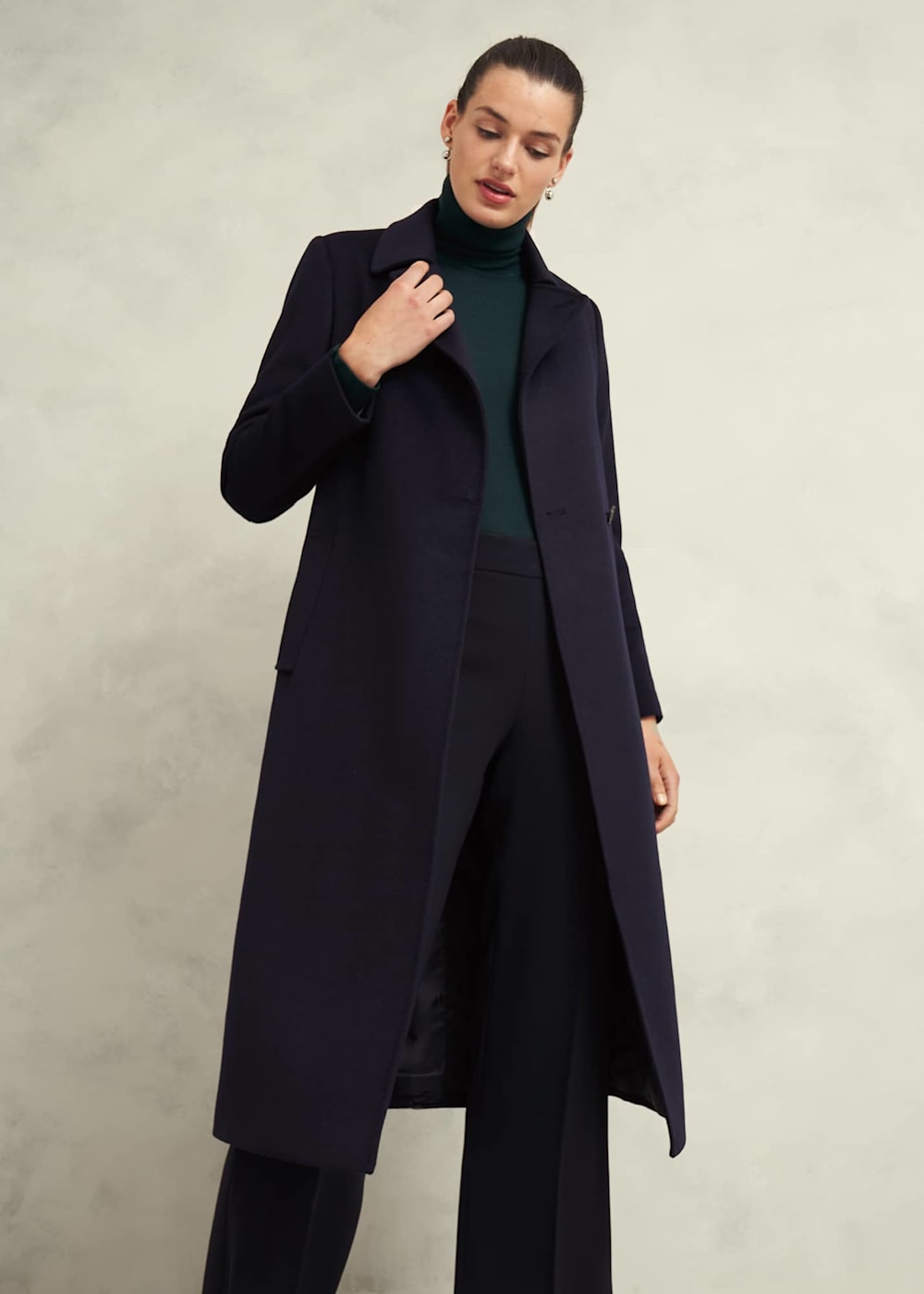 Livia Wool Coat | Hobbs US |