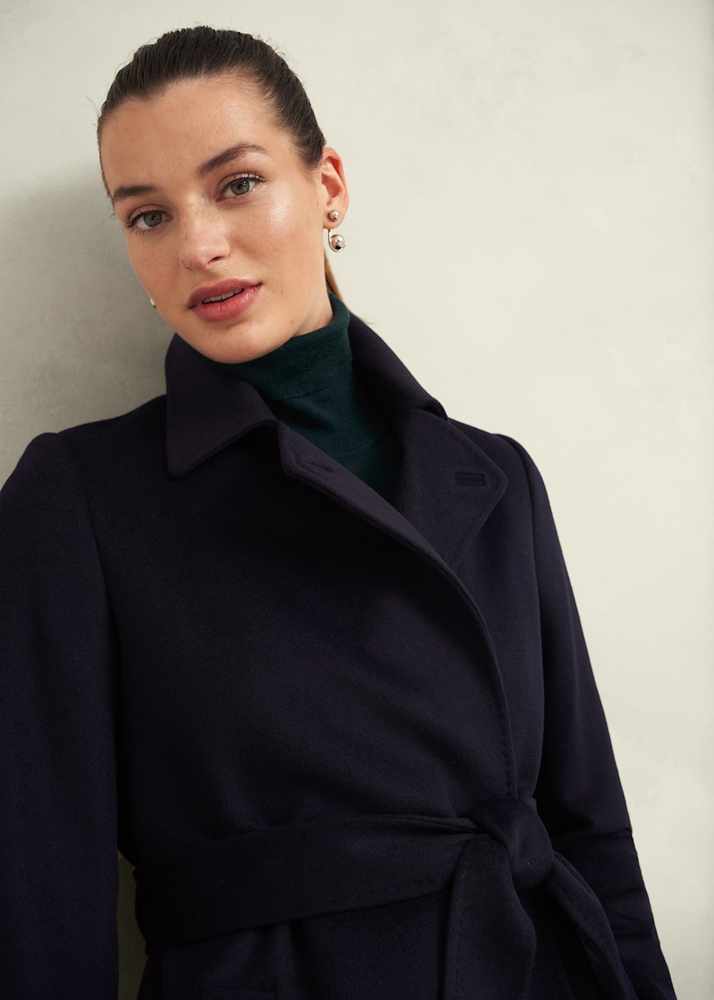 Livia Wool Coat | Hobbs US |