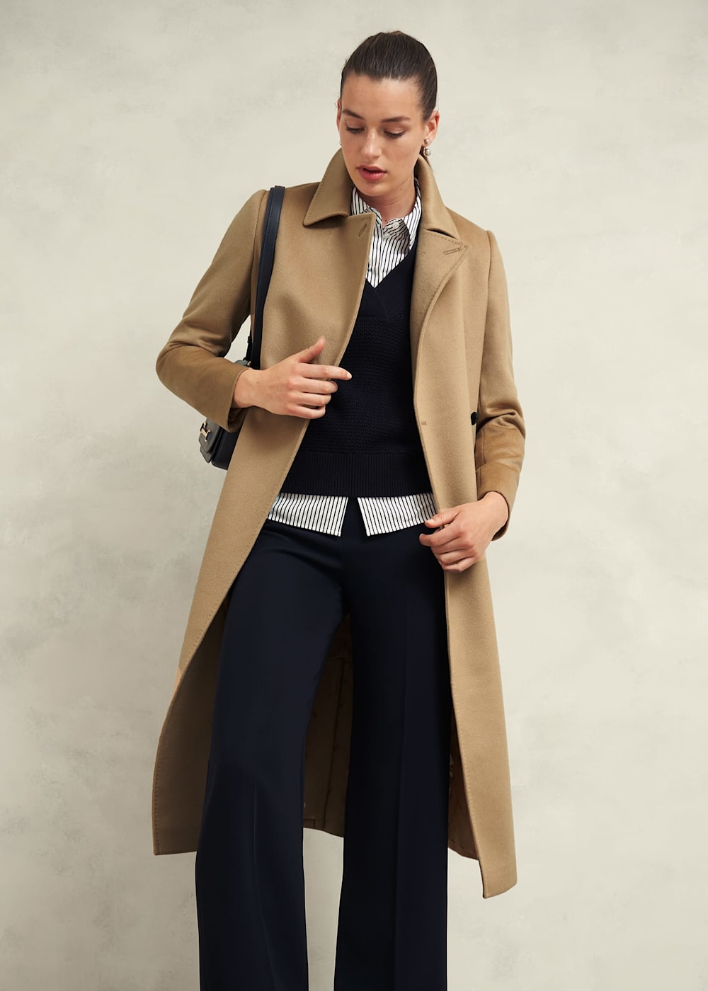 Petite Livia Wool Coat Hobbs UK