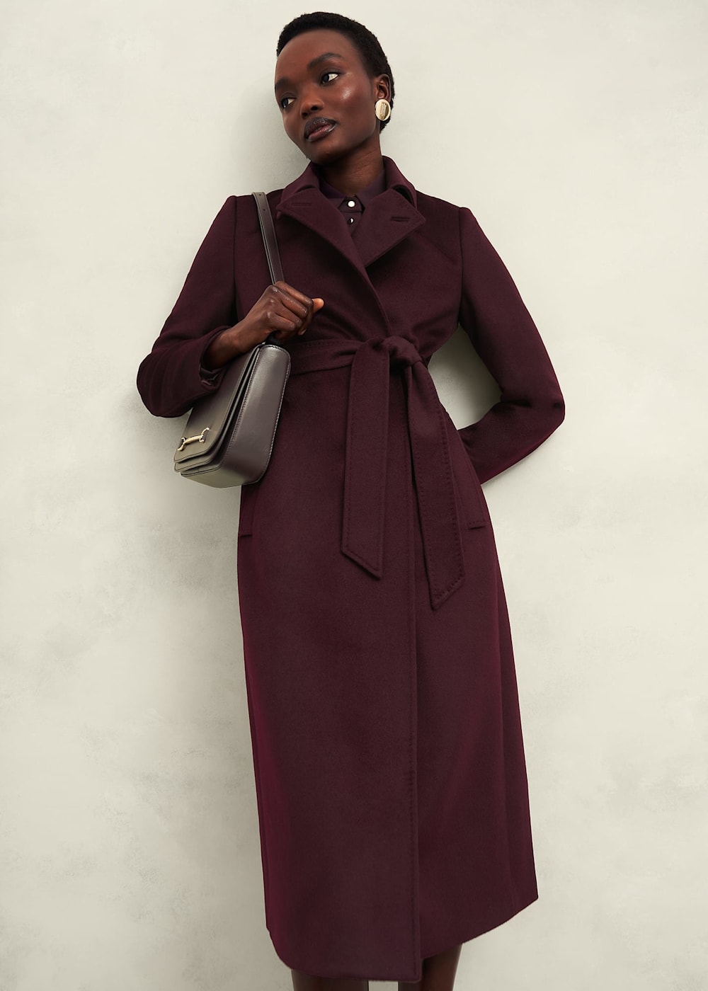 Petite purple coat online
