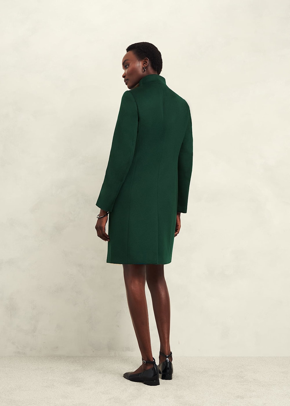 The row green coat top
