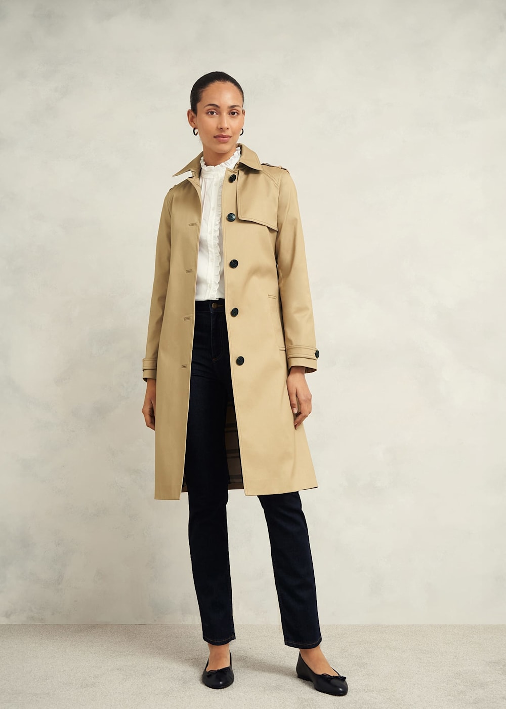 Hobbs trench coat sale 2025