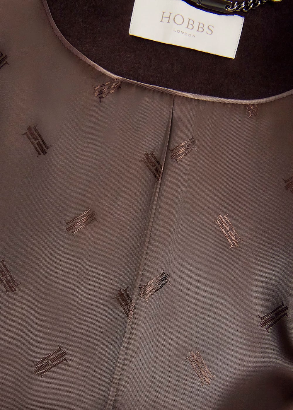 Livia Wool Coat With Faux Fur | Hobbs US |