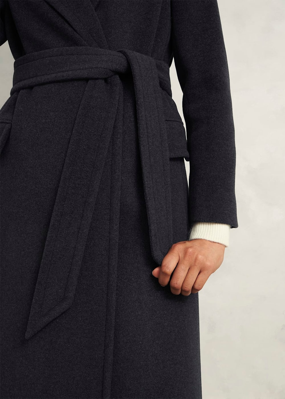 Clarendon Wool Blend Coat | Hobbs US |