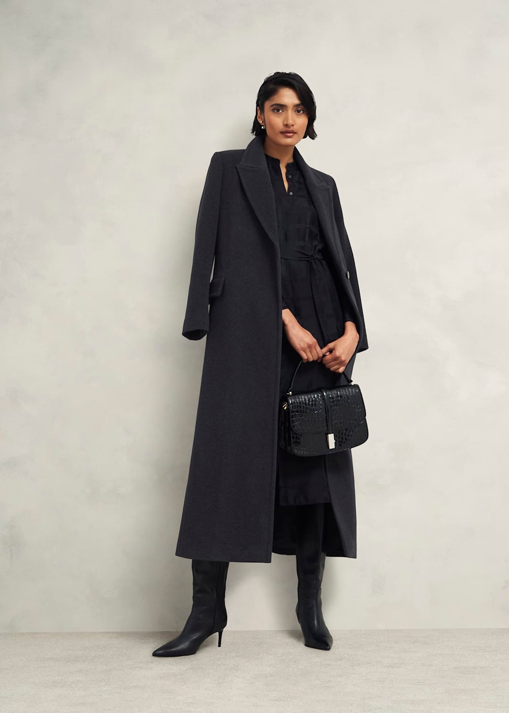 Clarendon Wool Blend Coat Hobbs UK