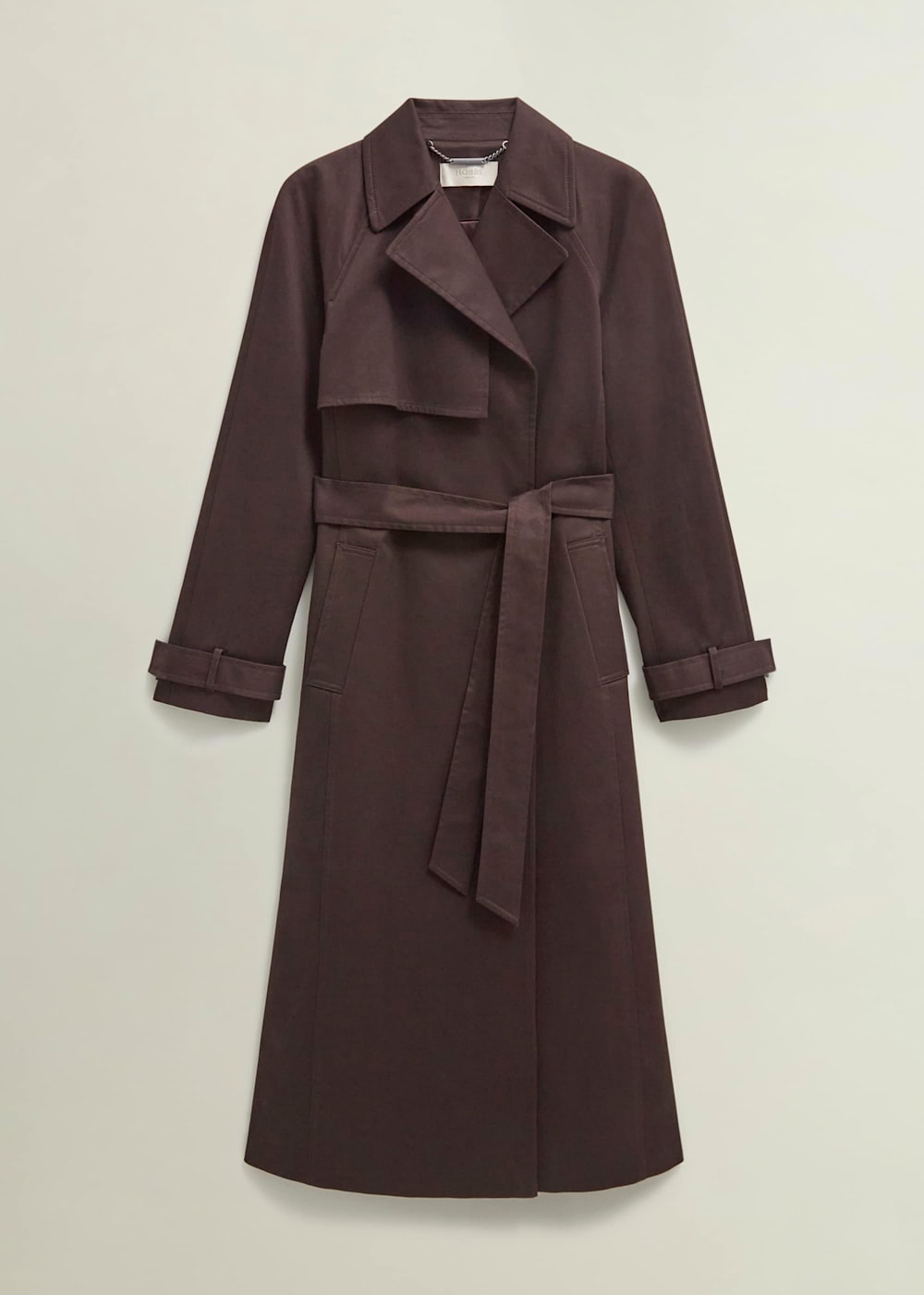Michael Kors Cotton Blend Trench Coat, Fall 2023 New Style