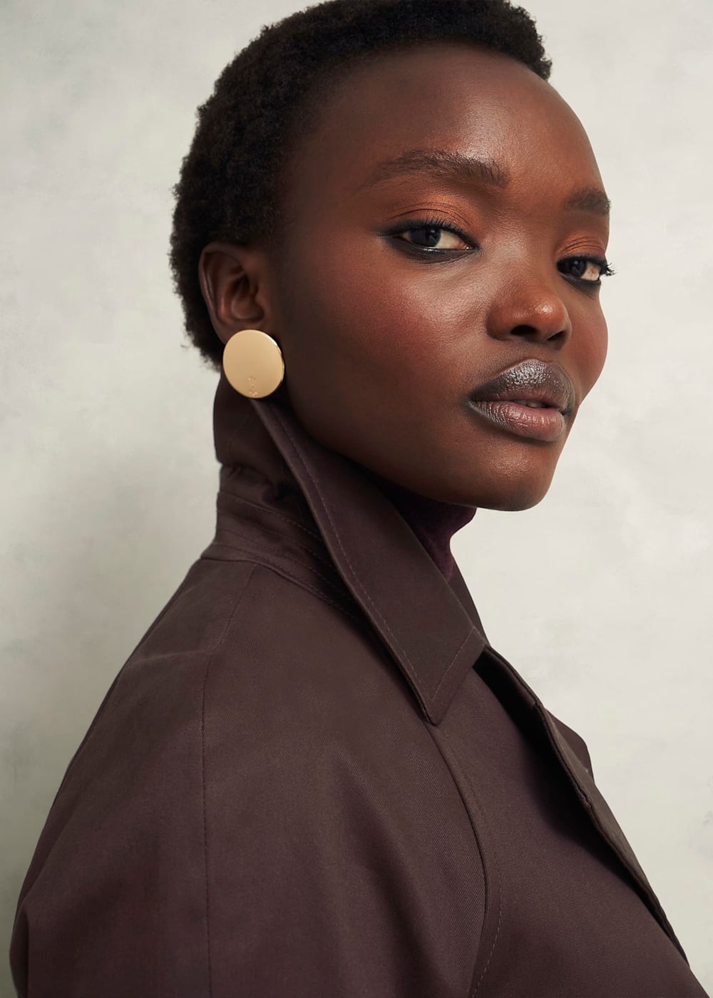 Willow Cotton Trench Hobbs UK