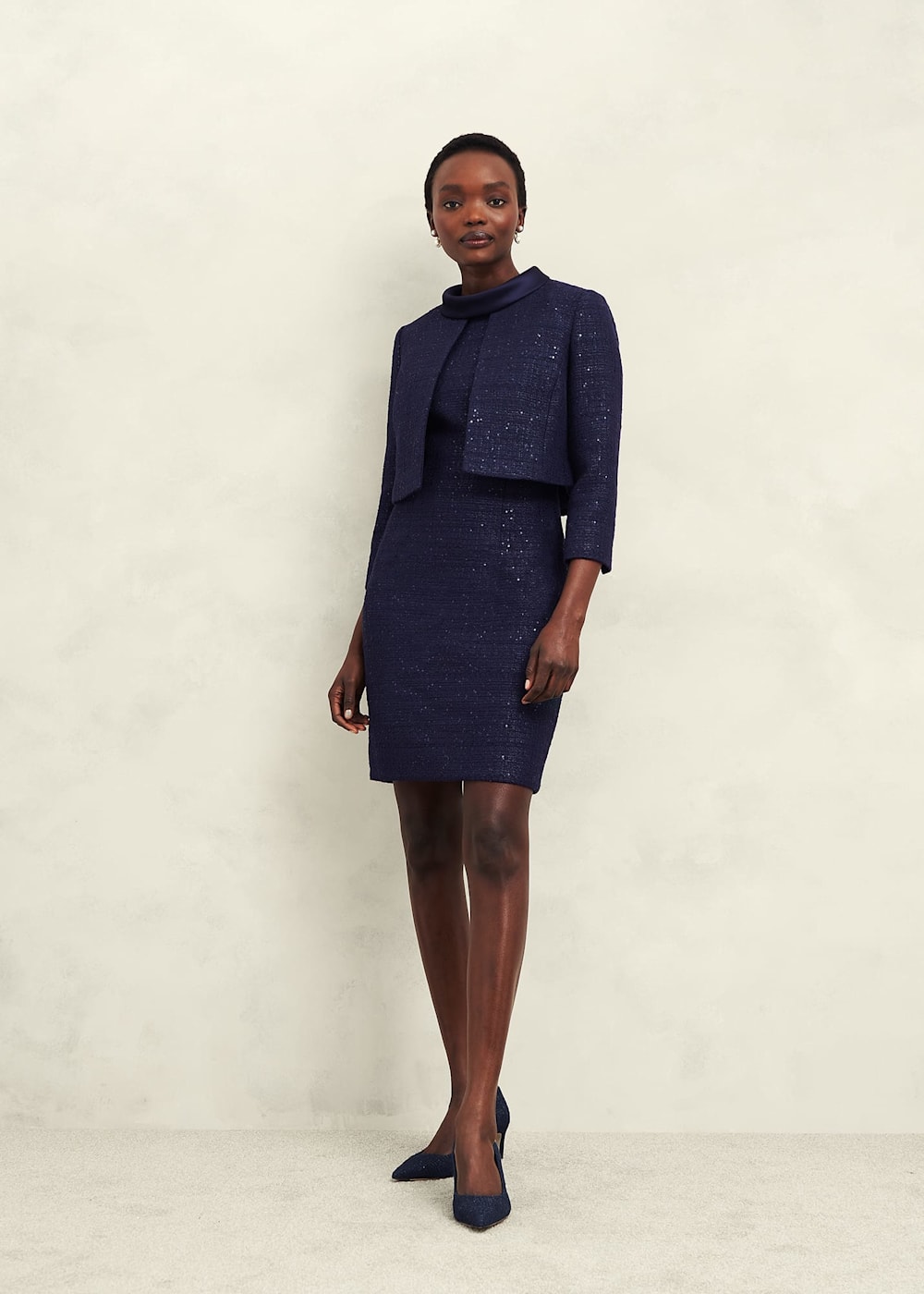 Sequin dress jacket store