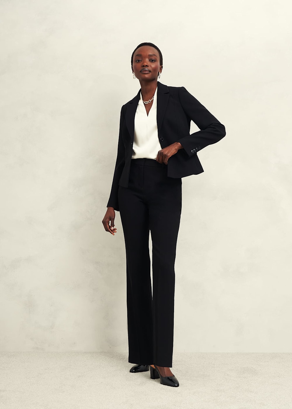 Petite black suit jacket sale