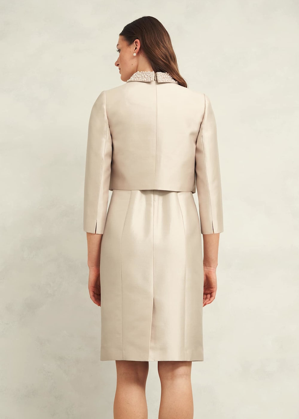 Katherine Wool Silk Jacket | Hobbs US | Katherine Wool Silk Jacket | Hobbs US |