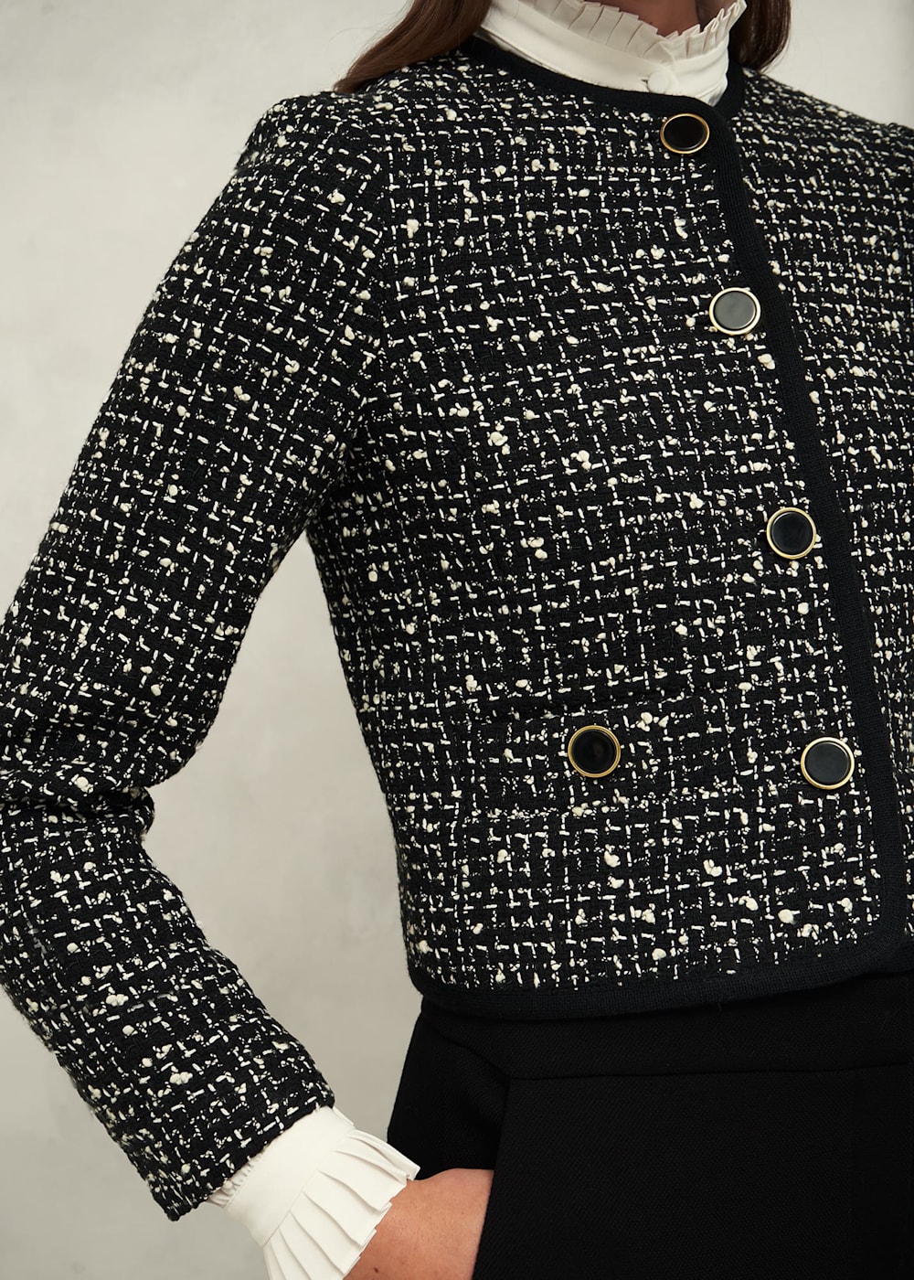 小物などお買い得な福袋 | Jacket Tweed Emilia Hobbs | US ジャケット・アウター