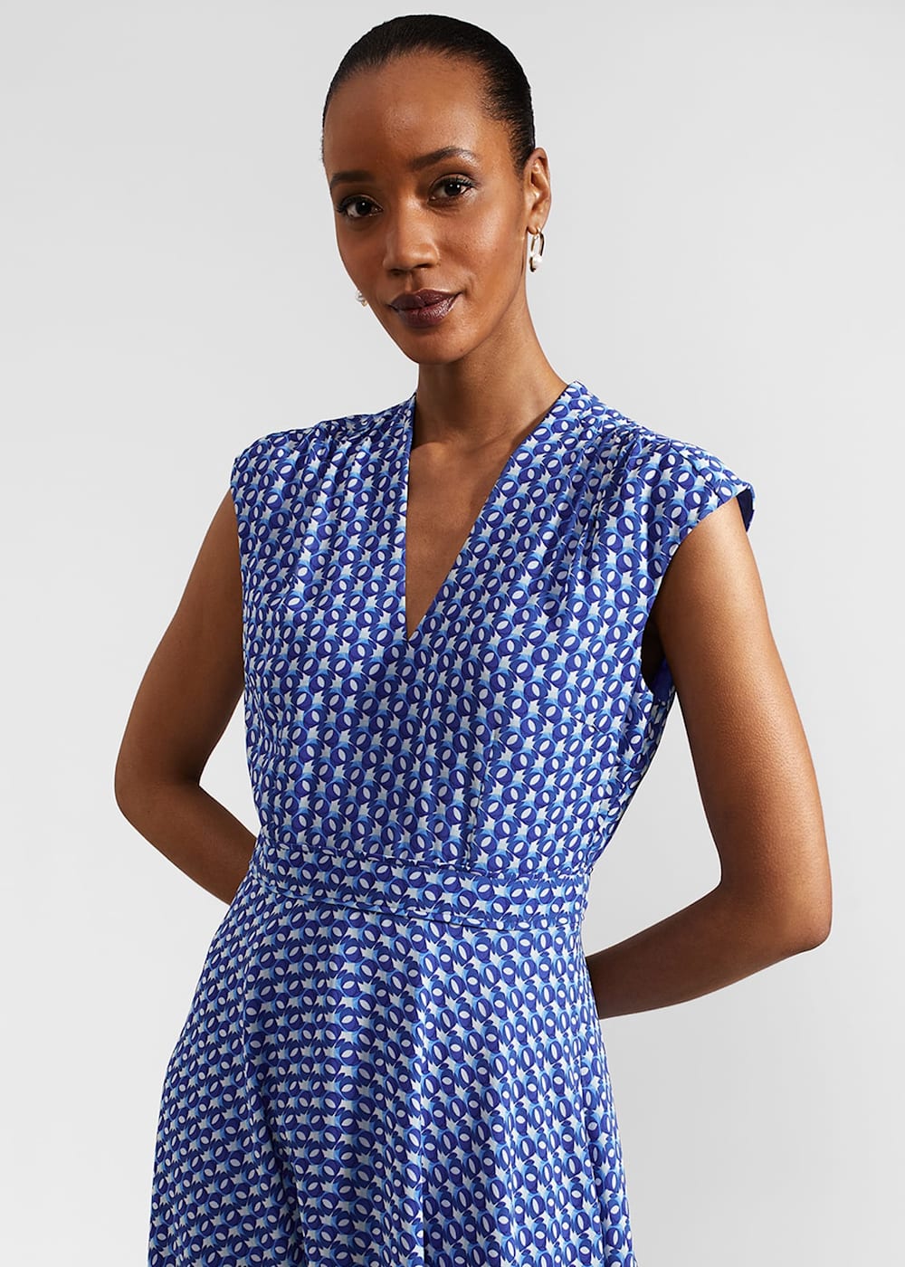 Hailey Midi Dress Hobbs UK