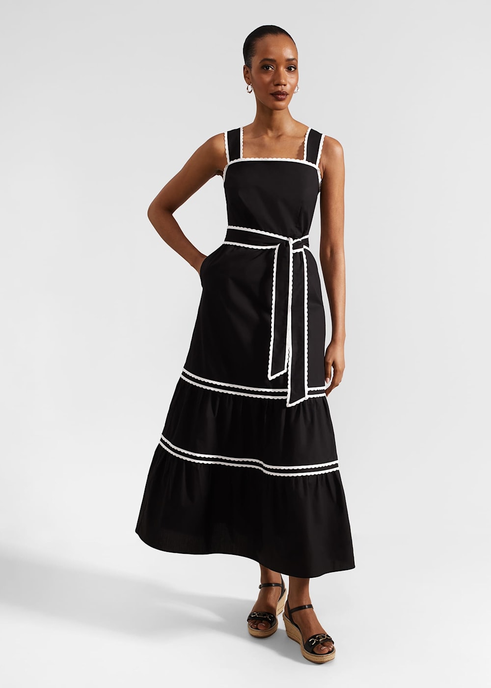 Chloe dress black discount