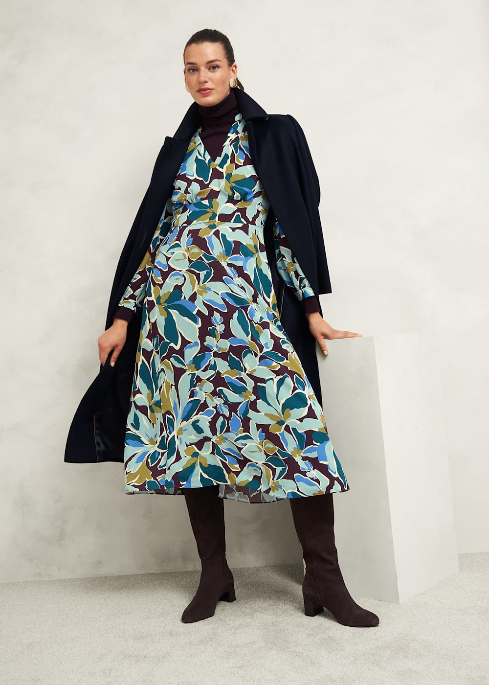 Hobbs leah dress sales