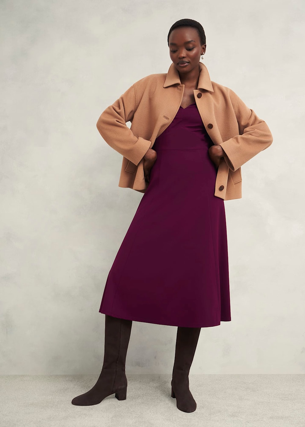 Mirabel Ponte Dress Hobbs UK
