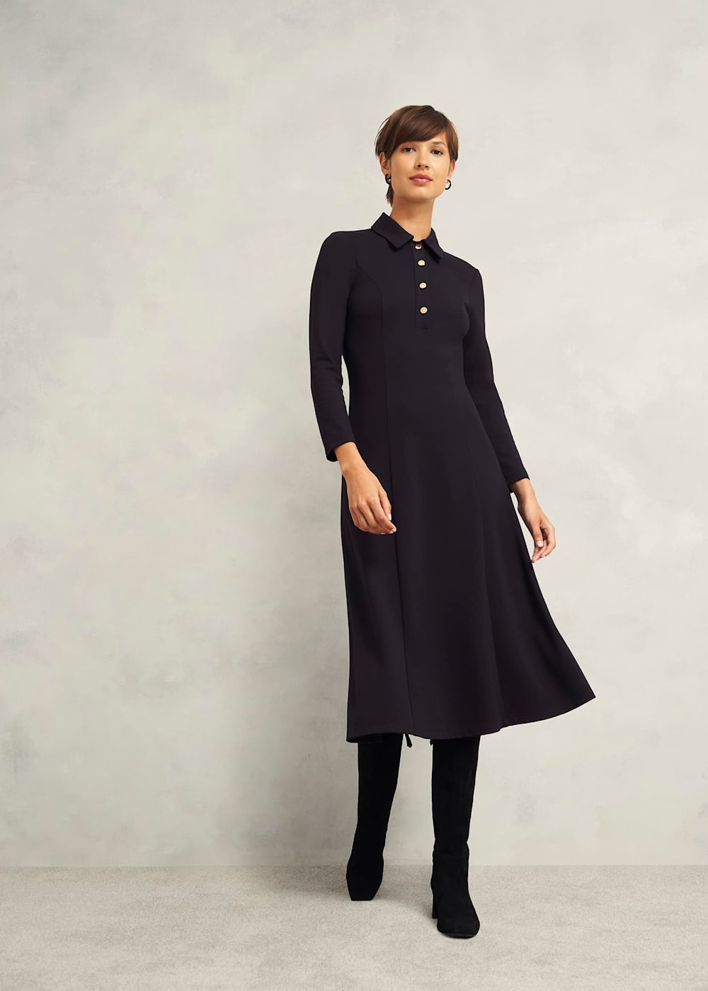 Scarlett Ponte Dress | Hobbs US |