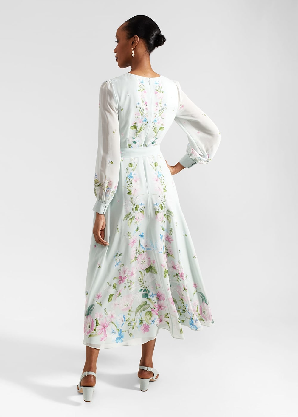 Maribella Silk Dress Hobbs US