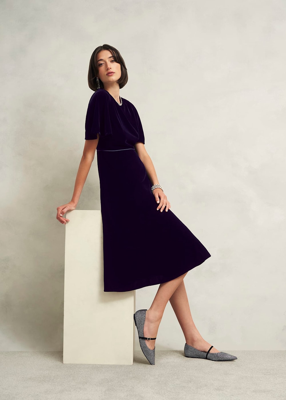 Velvet dress petite cheap