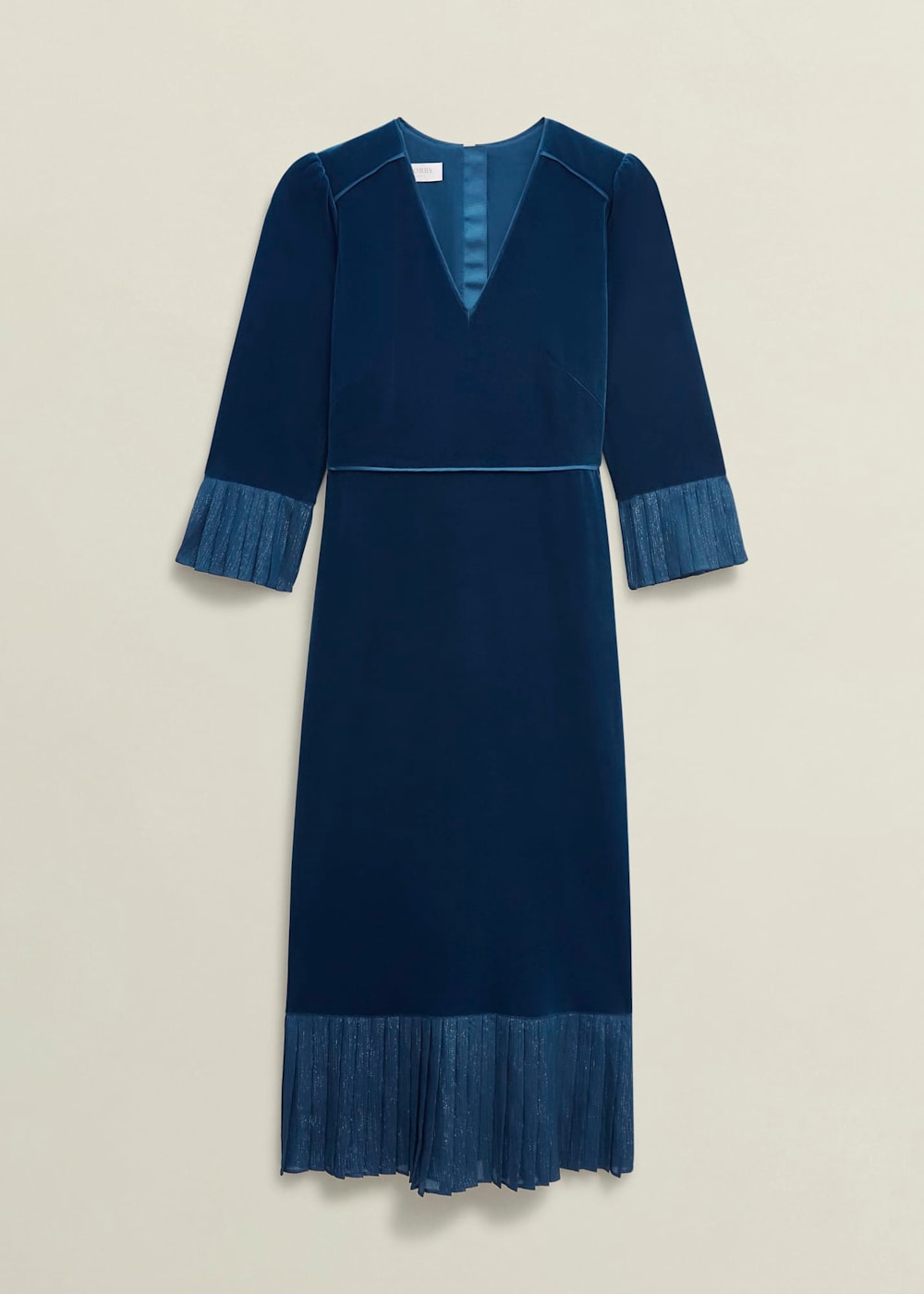 Topshop blue velvet dress cheap
